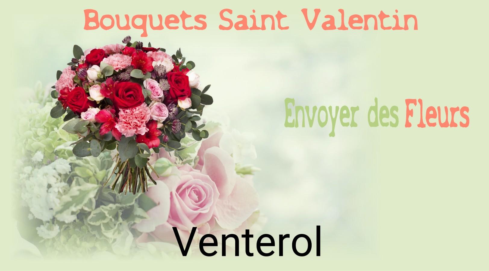 Roses de Saint-Valentin livrées à Venterol